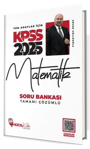 2024 KPSS Matematik Soru Bankası Çözümlü | Güven Güllüoğlu | Hoca Kafa