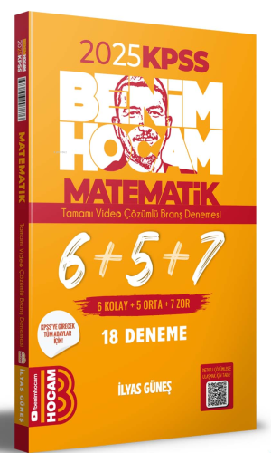 2024 KPSS Matematik Tamamı Çözümlü 6+5+7 Deneme | İlyas Güneş | Benim 