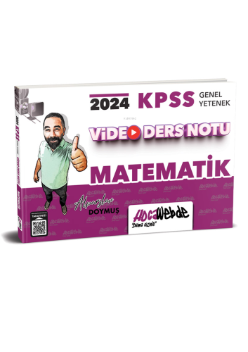 2024 KPSS Matematik Video Ders Notu | Alparslan Doymuş | HocaWebde