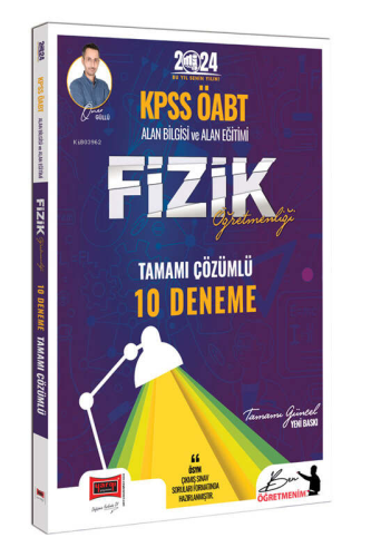 2024 KPSS ÖABT Fizik Öğretmenliği Tamamı Çözümlü 10 Deneme | Ömer Güll