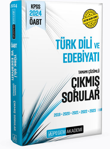 2024 KPSS ÖABT Türk Dili ve Edebiyatı Öğretmenliği Tamamı Çözümlü Çıkm