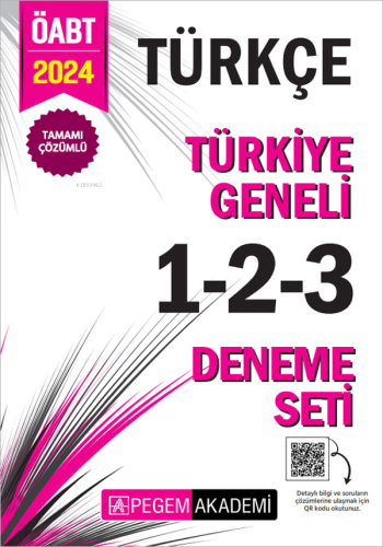 2024 KPSS ÖABT Türkçe Tamamı Çözümlü Türkiye Geneli 1-2-3 (3'lü Deneme