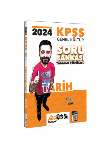 2024 KPSS Tarih Tamamı Çözümlü Soru Bankası | Kadir Koç | HocaWebde