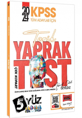 2024 KPSS Tüm Adaylar İçin 5Yüz Tarih Çek Kopart Yaprak Test | Mehmet 