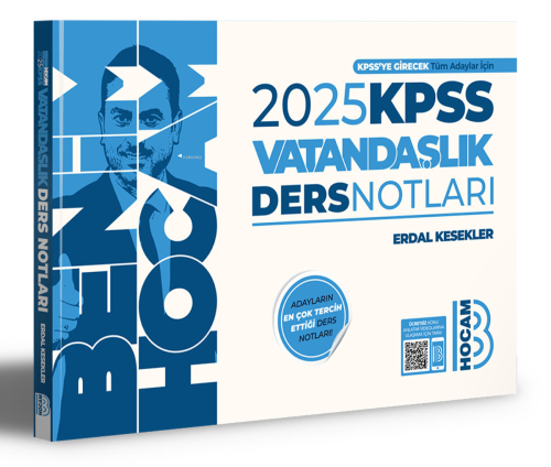 2024 KPSS Vatandaşlık Ders Notları | Erdal Kesekler | Benim Hocam Yayı