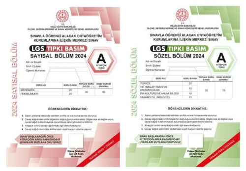 2024 LGS Çıkmış Sorular Video Çözümlü Seti - 2 Kitap Takım | Kolektif 