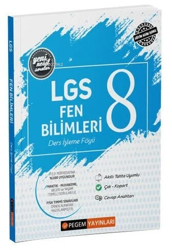 2024 LGS Fen Bilimleri Ders İşleme Föyü | Kolektif | Pegem Akademi Yay