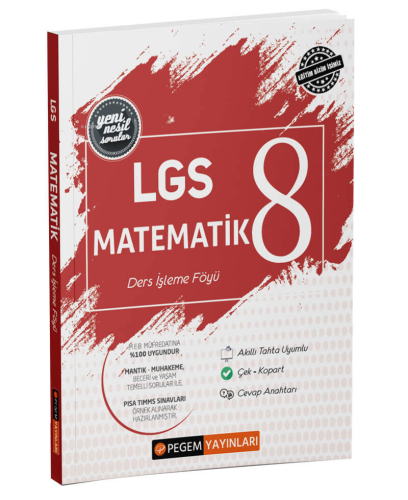 2024 LGS Matematik Ders İşleme Föyü | Kolektif | Pegem Akademi Yayıncı