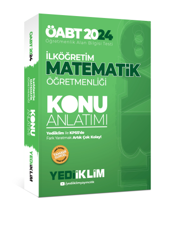 2024 ÖABT İlköğretim Matematik Öğretmenliği Konu Anlatımı | Kolektif |