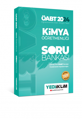 2024 ÖABT Kimya Öğretmenliği Soru Bankası | Kolektif | Yediiklim Yayın