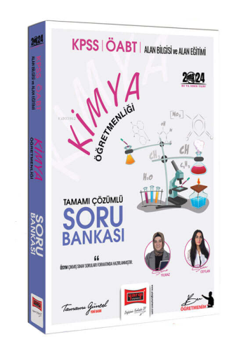 2024 ÖABT Kimya Tamamı Çözümlü Soru Bankası | Sema Yılmaz | Yargı Yayı