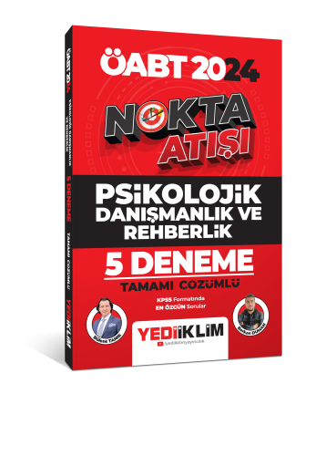 2024 ÖABT Nokta Atışı Psikolojik Danışmanlık ve Rehberlik Tamamı Çözüm