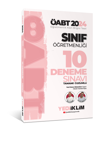 2024 ÖABT Sınıf Öğretmenliği Tamamı Çözümlü 10 Deneme Sınavı | Özcan Ş