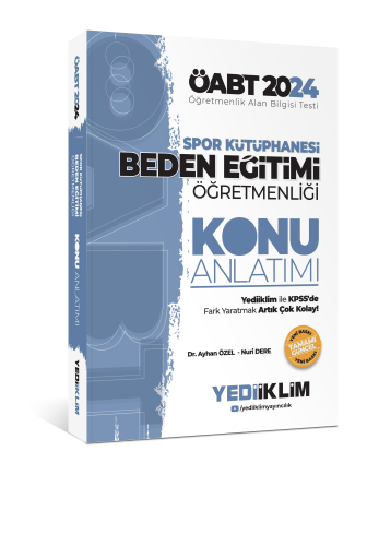 2024 ÖABT Spor Kütüphanesi Beden Eğitimi Öğretmenliği Konu Anlatımı | 