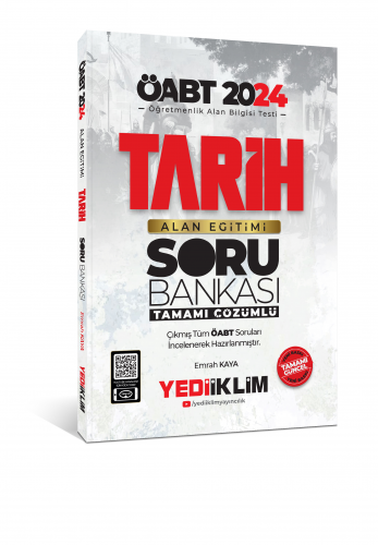 2024 ÖABT Tarih Alan Eğitimi Tamamı Çözümlü Soru Bankası | Emrah Kaya 