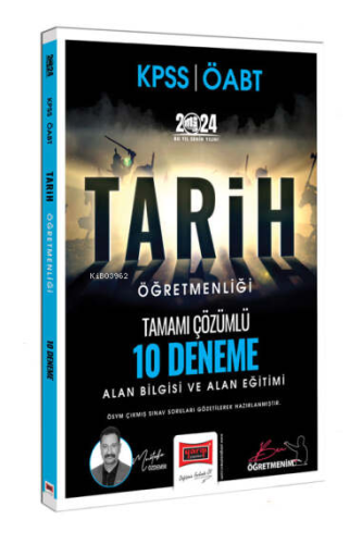 2024 ÖABT Tarih Öğretmenliği Tamamı Çözümlü 10 Deneme | Mustafa Özdemi