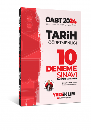 2024 ÖABT Tarih Öğretmenliği Tamamı Çözümlü 10 Deneme | Yasin Korkut |