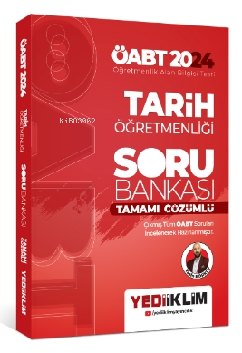 2024 ÖABT Tarih Öğretmenliği Tamamı Çözümlü Soru Bankası | Yasin Korku