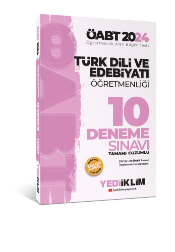 2024 ÖABT Türk Dili Ve Edebiyatı Öğretmenliği Tamamı Video Çözümlü 10 