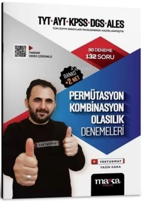 2024 TYT AYT KPSS DGS ALES Permütasyon Kombinasyon Olasılık Denemeleri