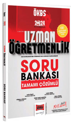 2024 Uzman Öğretmenlik Soru Bankası | Fatih Öncü | Yargı Yayınevi