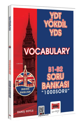 2024 YDT YÖKDİL YDS Vocabulary (Kelime) B1-B2 Soru Bankası (1000 Soru)