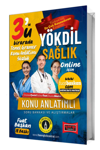 YÖKDİL Sağlık Konu Anlatımlı Soru Bankası ve Alıştırmalar | Fuat Başka