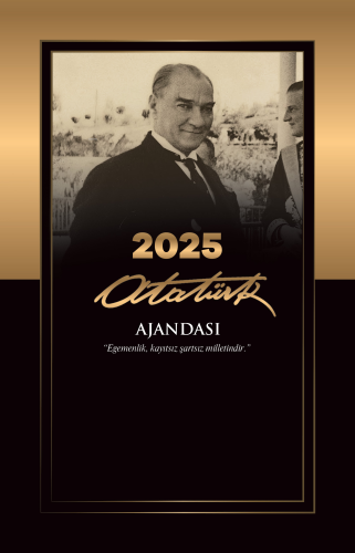 2025 Atatürk Ajandası - Cumhuriyet | Kolektif | Mor Kelebek