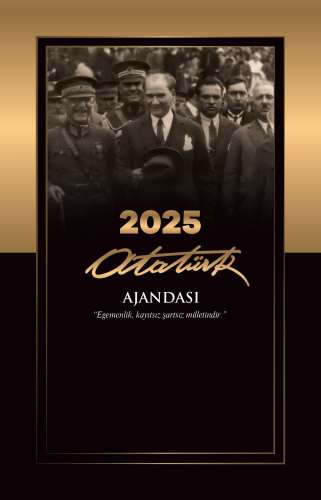 2025 Atatürk Ajandası - İnkılap | Kolektif | Mor Kelebek