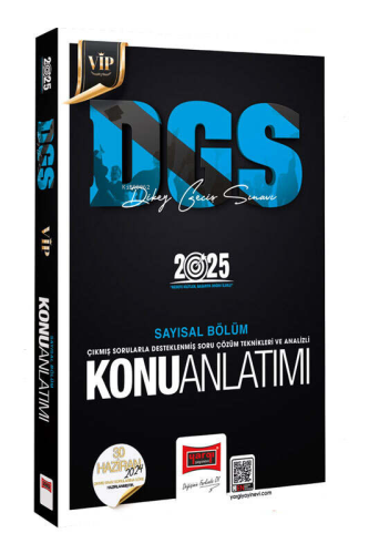 2025 DGS VİP Sayısal Yetenek Konu Anlatımı | Kolektif | Yargı Yayınevi