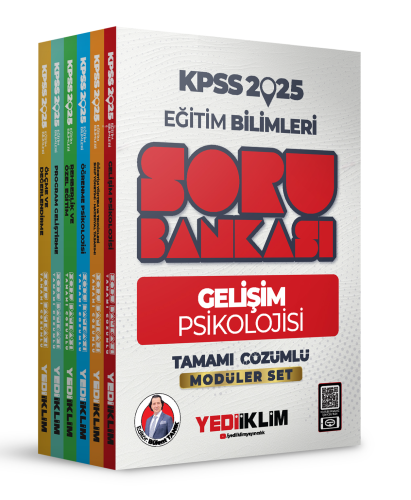 2025 Eğitim Bilimleri Tamamı Çözümlü Modüler Set Soru Bankası | Bülent