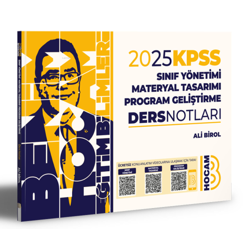 2024 KPSS Eğitim Bilimleri Program Geliştirme Sınıf Yönetimi Materyal 