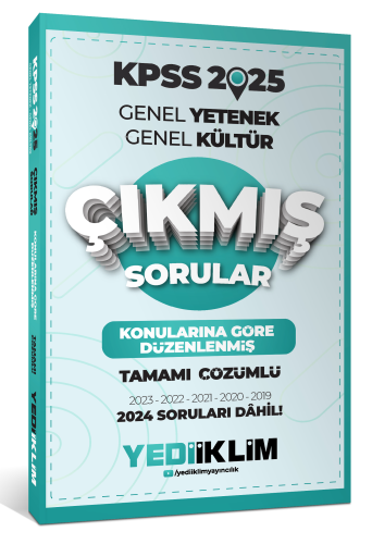 2025 KPSS Genel Yetenek Genel Kültür Konularına Göre Düzenlenmiş Tamam