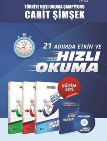 21 Adımda Etkin Ve Hızlı Okuma Eğitim Seti (4 Kitap + Cd) | Cahit Şimş