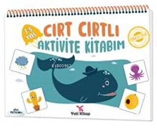 3-5 Yaş Cırt Cırtlı Aktivite Kitabım | Feyyaz Ulaş | Yeti Kitap