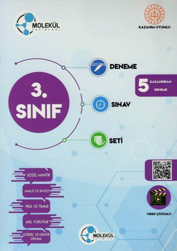 3. Sınıf 5'Li Kazandıran Deneme Seti 2020 | Kolektif | Molekül Yayınla