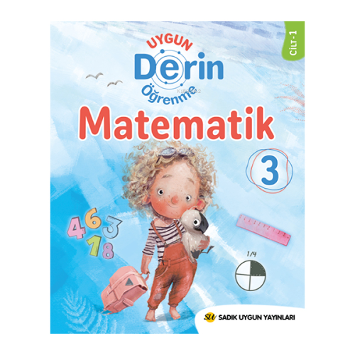 3.Sınıf Derin Öğrenme Matematik 1.Cilt | Kolektif | Sadık Uygun Yayınl