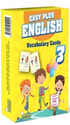 3. Sınıf Easy Plus English Kelime Kartları | Kolektif | SM Plus Publis