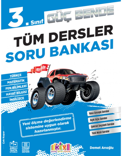 3. Sınıf Güç Bende Tüm Dersler Soru Bankası | Kolektif | Kaliteli Eğit