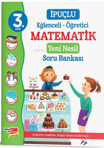 3. Sınıf İpuçlu Matematik Yeni Nesil Soru Bankası | Kolektif | Dikkat 