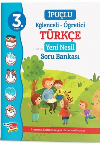 3. Sınıf İpuçlu Türkçe Yeni Nesil Soru Bankası | Kolektif | Dikkat Atö