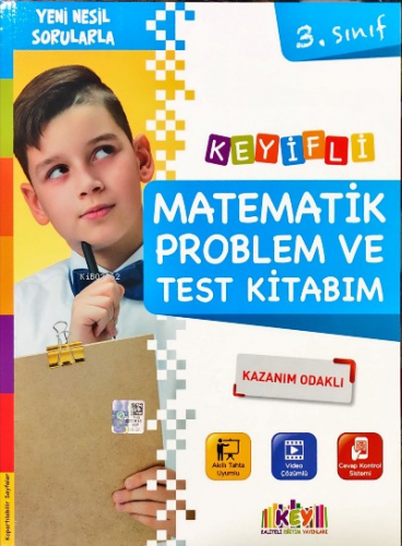 3. Sınıf Keyifli Matematik Problem ve Test Kitabım | Kolektif | Kalite