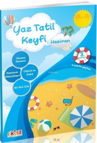 3.Sınıf Keyifli Yaz Tatil Seti (6 Kitap) | Kolektif | Kaliteli Eğitim 