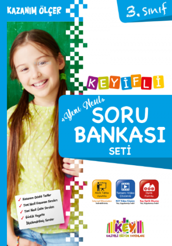 3. Sınıf Keyifli Yeni Nesil Soru Bankası Seti (5 Kitap) | Kolektif | K