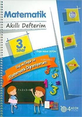 3. Sınıf Matematik Akıllı Defterim | Kolektif | 4 Adım Yayınları