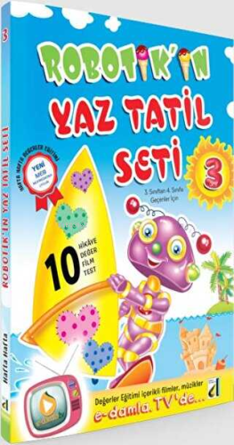 3. Sınıf Robotik'in Yaz Tatil Seti 2019 | Özen Eldem Börekçi | Damla Y