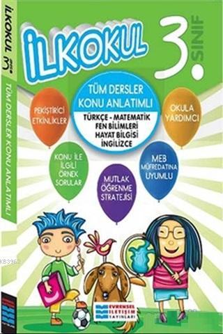 3. Sınıf Tüm Dersler Konu Anlatımlı Evrensel İletişim Yayınları | Kole