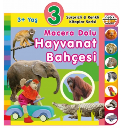 3+ Yaş – Macera Dolu Hayvanat Bahçesi | Olala Books | 0-6 Yaş Yayınlar