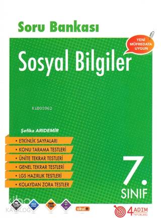 4 Adım - 7. Sınıf Sosyal Bilgiler Soru Bankası | Kolektif | Doğru Oran