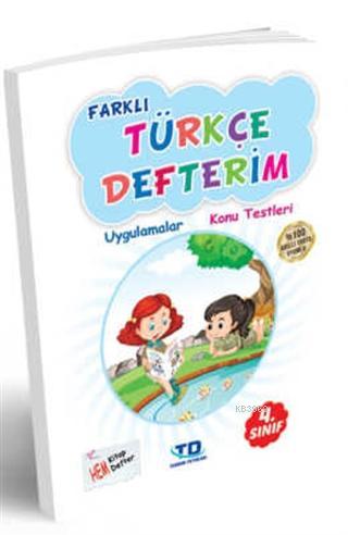 4. Sınıf Farklı Türkçe Defterim Uygulamalar - Konu Testleri | Kolektif